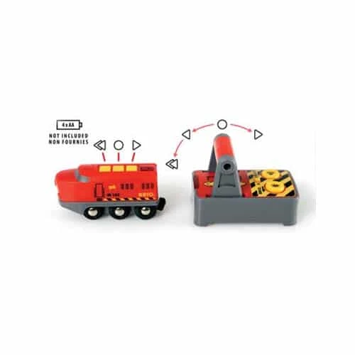 BRIO Remote Control Engine Train 2 Pieces - Image 3
