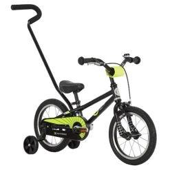 BYK E-250 Bike, Black And Neon Yellow