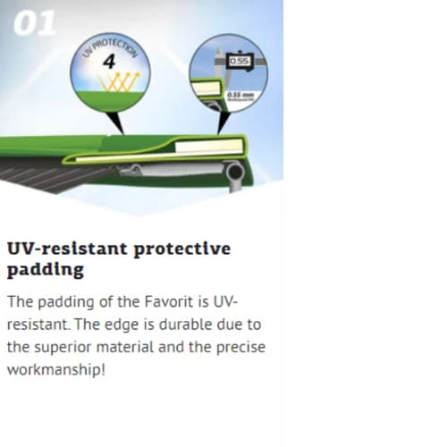 Berg Favorit Grey Trampoline With Safety Net Comfort 330 CM Diameter Large 10FT - Image 3