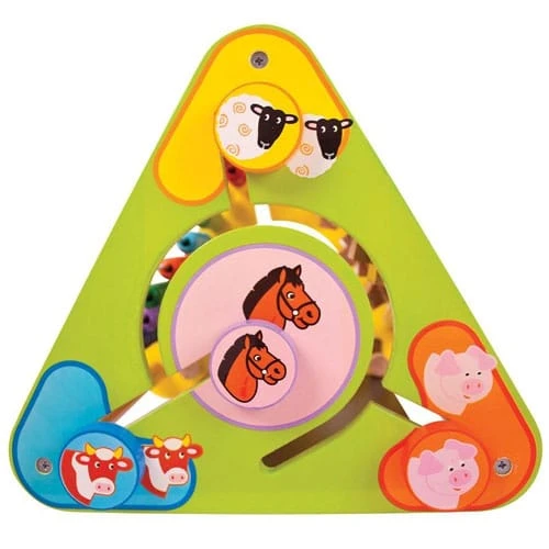 Misc BigJigs Triangular Center Educational Toy - Image 4