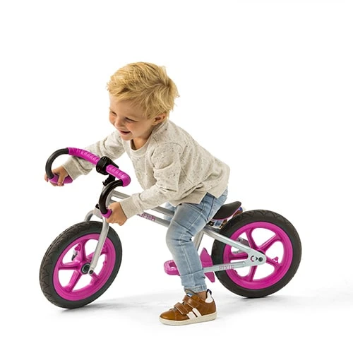 Chillafish Fixie Balance Bike Pink - Image 3
