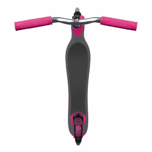 Globber Flow 125 Light Up Scooter Ruby Grey - Image 3