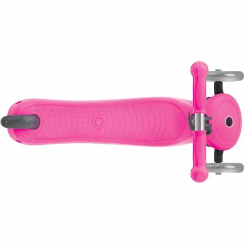 Globber Primo V2 Kids Scooter Neon Pink With Lights Foldable - Image 4