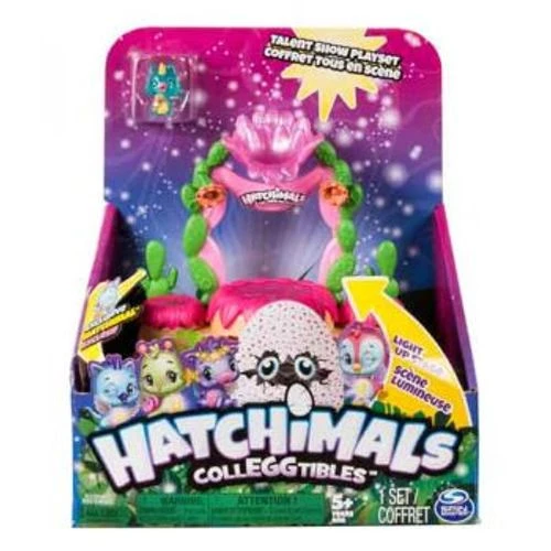Hatchimals Colleggtibles Series 4 Shimmering Sands Talent Show Playset