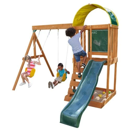KidKraft Ainsley Playset Swing Set - Image 2