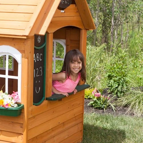 KidKraft Bancroft Wooden Cubby Playhouse - Image 6