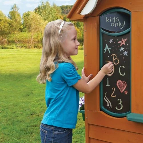 KidKraft Bancroft Wooden Cubby Playhouse - Image 5