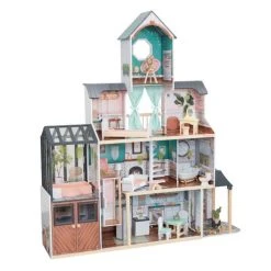 KidKraft Celeste Mansion Dollhouse With EZ Kraft Assembly