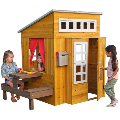 KidKraft Modern Outdoor Playhouse - Image 2