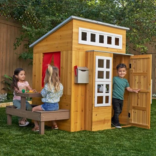 KidKraft Modern Outdoor Playhouse - Image 5