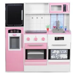 Lifespan Kids Bon Appetit Pink Interactive Play Kitchen