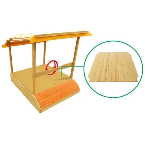 Lifespan Kids Captain Sandpit With Wooden Cover - Image 3