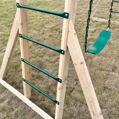 Lifespan Kids Daintree 2 In 1 Monkey Bars And Swing Set - Image 10
