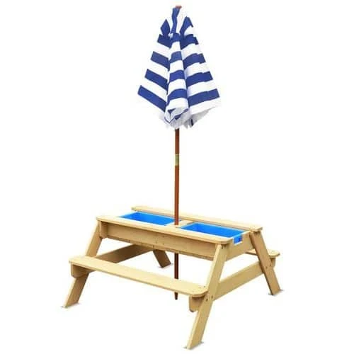 Lifespan Kids Sunrise Sand And Water Table With Umbrella - Image 5
