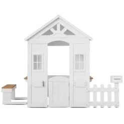 Lifespan Kids Teddy Cubby House V2 In White