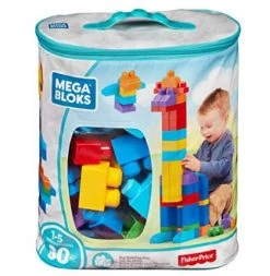 Mega Bloks Big Building Bag 80 Pieces Classic