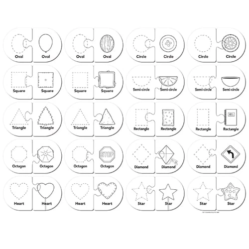 Misc Masterpieces Puzzle Educational Matching Puzzle Colors And Shape - Image 5