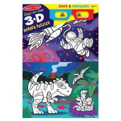 Melissa & Doug Melissa And Doug Easy To See 3D Colouring Puzzle