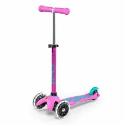 Micro Mini Deluxe LED 3 Wheel Scooter Lavender