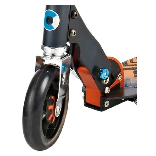 Micro Speed Plus Scooter Black And Orange - Image 4