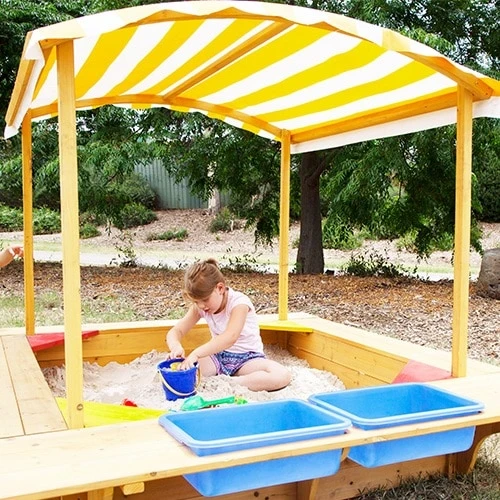 Lifespan Kids Lifespan Playfort Sandpit With Wooden Cover - Image 2