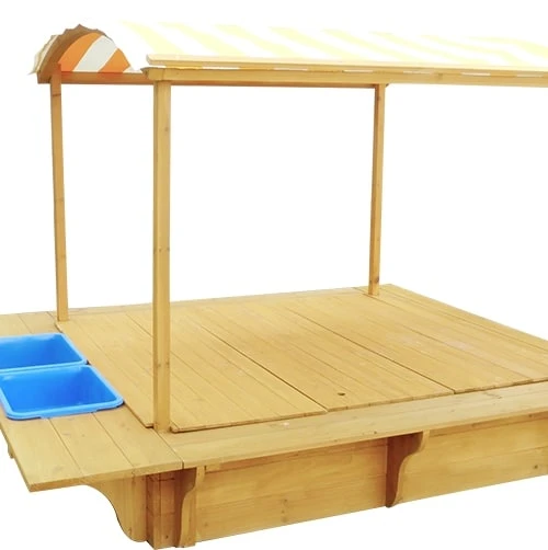 Lifespan Kids Lifespan Playfort Sandpit With Wooden Cover - Image 4