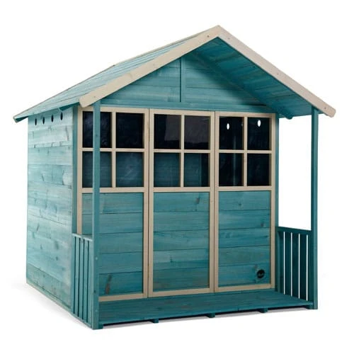 Plum Play Plum Wooden Cubby Playhouse Teal