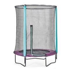 Plum Play Plum Trolls 4.5FT Junior Trampoline And Enclosure With Sound