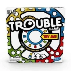 Hasbro Gaming Trouble Pop O Matic Board Game