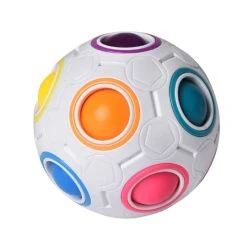 Misc Rainbow Puzzle Fidget Ball