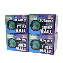 Misc Squish Jumbo Colour Change Stress Ball 10cm Assorted