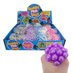 Misc Squishy Mesh Metallic Ball