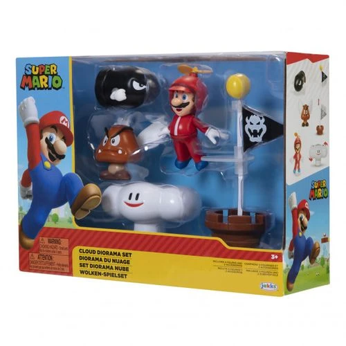 Misc Super Mario 2.5 Inch Cloud Diorama Set World Of Nintendo - Image 2