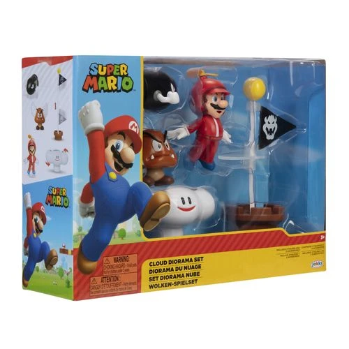 Misc Super Mario 2.5 Inch Cloud Diorama Set World Of Nintendo - Image 5