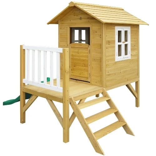 Lifespan Kids Wallaby 2 Cubby House With Green Slide - Image 5