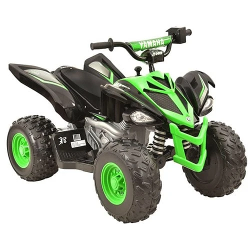 Yamaha 12 Volt Electric Raptor Quad Bike ATV Green
