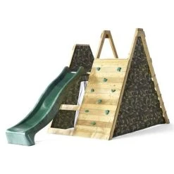 Plum Play Plum Wooden Climbing Pyramid With Slide